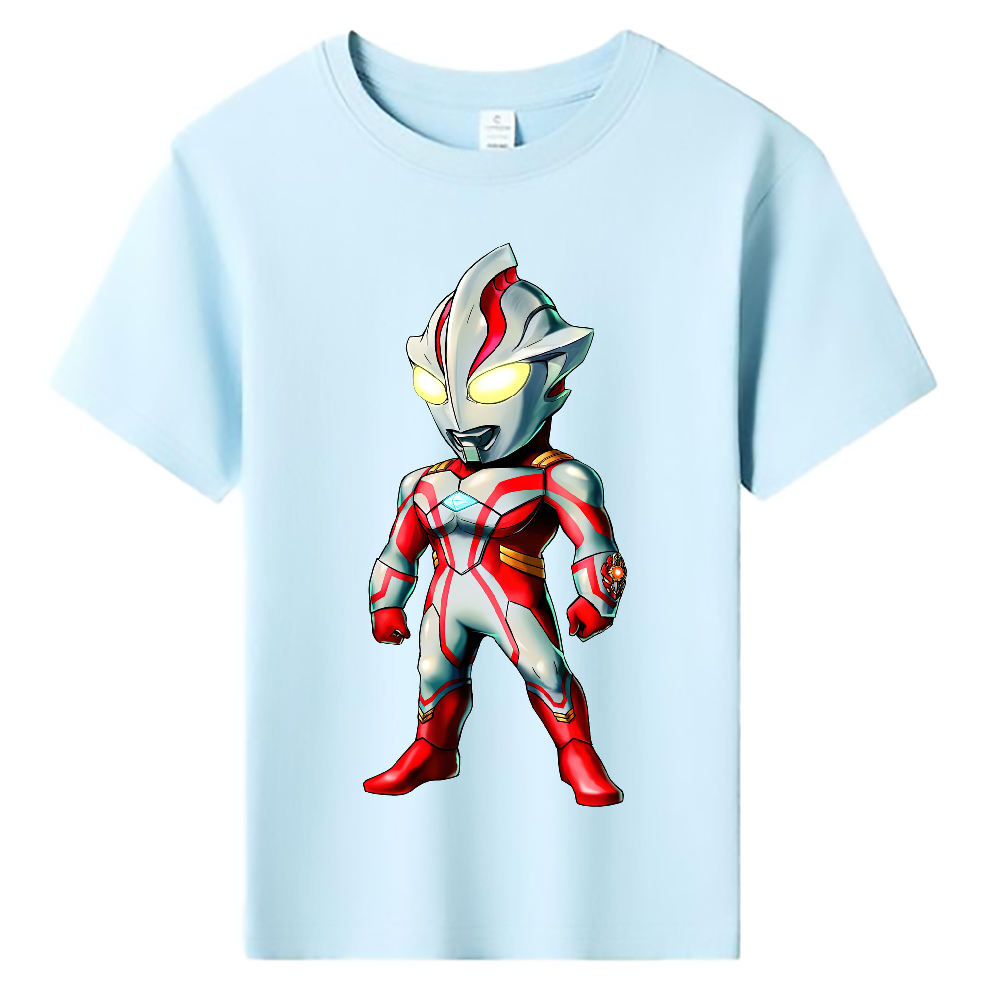 （画像用） ウルトラマン Ultraman 綿100％キッズTシャツ（フロントプリント）